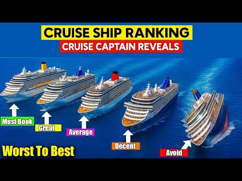 Cruise Captain Reveals the Cruise Lines Ranked from WORST to BEST (2025 Edition)
