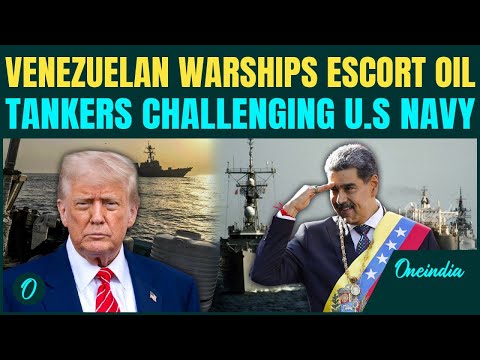 U.S–Venezuela All-Out War VIDEO: Maduro’s Warships DARE U.S Navy to Attack Oil Tanker Escorts