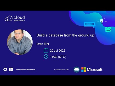 Build a database from the ground up