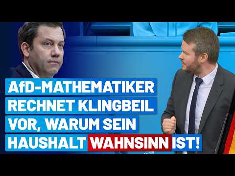 Schwarz-Rot macht Deutschland zum Sanierungsfall! - Dr. Michael Espendiller - AfD-Fraktion