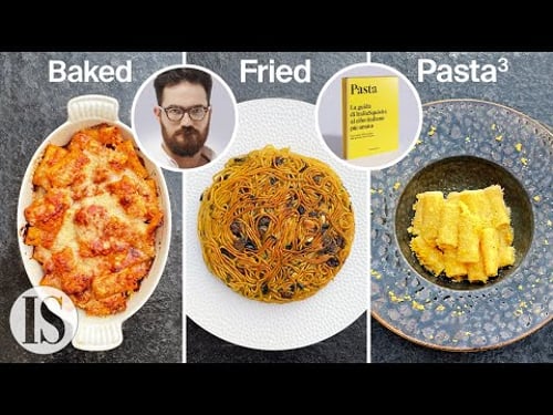 Pasta avanzata: al forno vs. fritta (Scammaro) vs. gourmet con Luciano Monosilio
