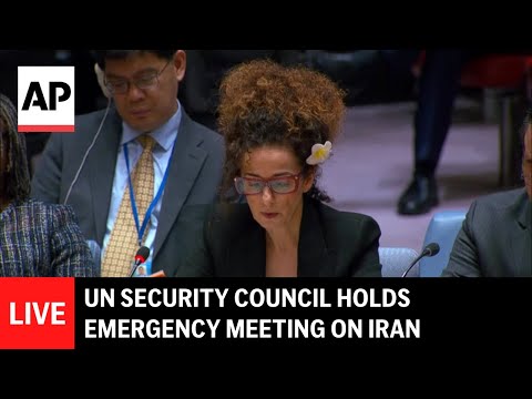 LIVE: UN Security Council holds emergency meeting on Iran after US request