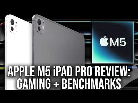 Apple M5 Gaming Performance Tested - iPad Pro 2025 Review - Impressive vs M4 & A19 Pro!