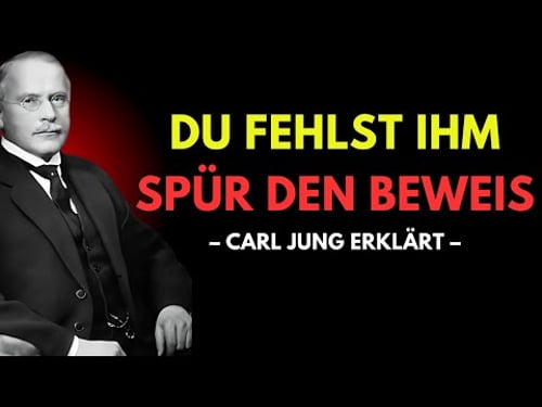 Er denkt an dich – auch wenn er schweigt: So erkennst du es | Carl Jung erklärt