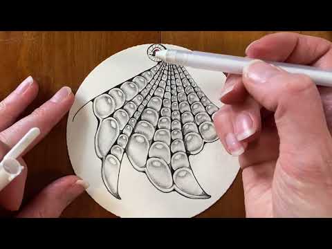 Zentangle Project Pack No. 20 - Day 08