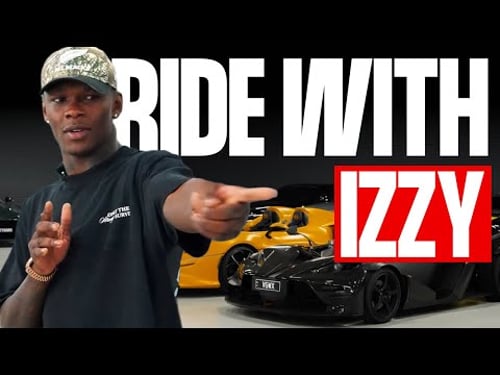 Ride With Israel Adesanya - UFC champion picks his favourite car from the LEE Collection
