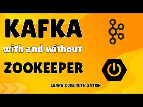 Spring Boot + Kafka || Kafka With and Without Zookeeper || @Learn code with Satish