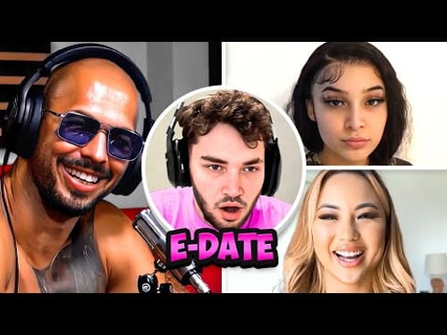 Adin Ross puts Andrew Tate on an E-Date..