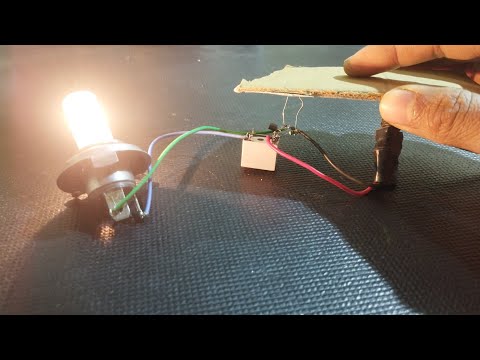 💡 Light gayi… bulb khud jal gaya!🤯 LDR + Relay ka kamaal⚡ Automatic Night Light Project#SmartIdea #