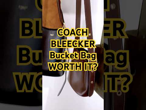 Coach BLEECKER Bucket Bag Review π Is This the Best Coach Find of 2025? π #CoachOutlet #coachbags