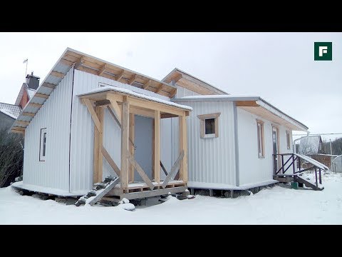 House "on wheels" for pennies on your own. Technologies of budget construction // FORUMHOUSE