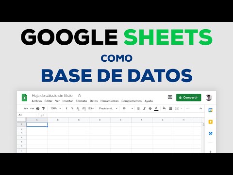 How to use Google Sheets as a database