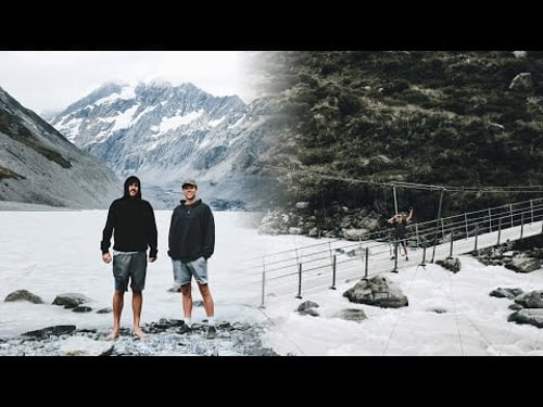 Mt Cook Hooker Valley Trail, NEW ZEALAND (Cinematic)