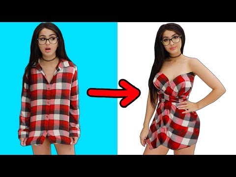 Trying Clothing LIFE HACKS to see if they work!