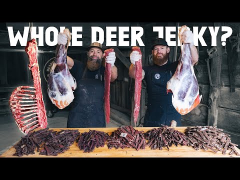 Making an Entire Deer into Jerky!