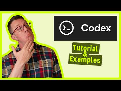OpenAI Codex TUTORIAL // New & Improved!
