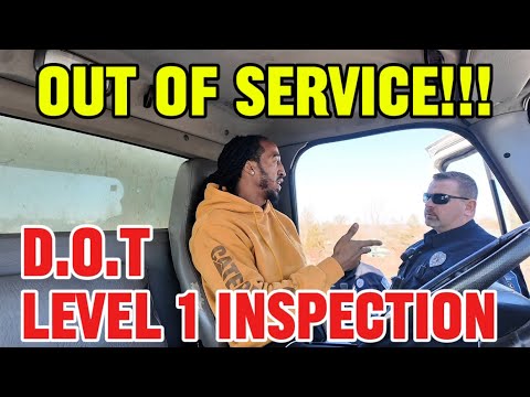 D.O.T. Level 1 Inspection | Out Of Service | Box Truck Bros