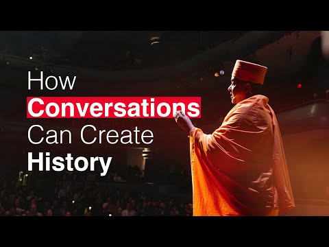 How Conversations Can Create History | Swami Brahmaviharidas | TEDxTampa