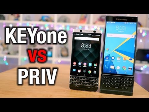 BlackBerry KEYone vs Priv: From RIM to TCL, was this the right move? | Pocketnow