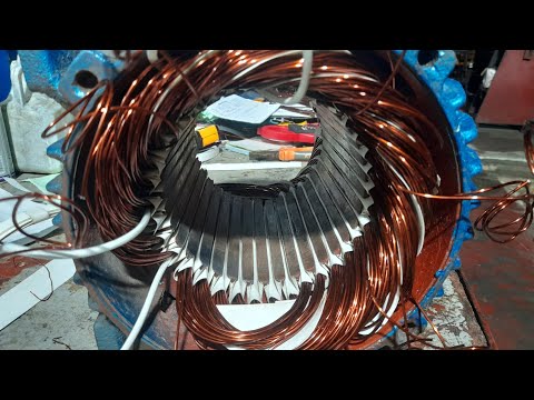 Bobinado imbricado a doble capa