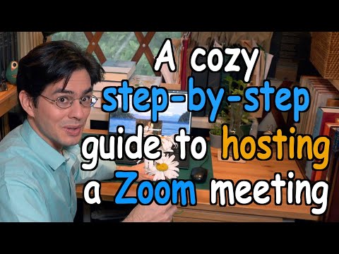 Hosting A Zoom Meeting For The First Time—A Cozy Step-by-Step Guide