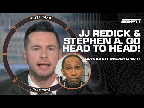 JJ Redick & Stephen A. DISAGREE on Kevin Durant getting ENOUGH credit as a leader 🍿 | First Take