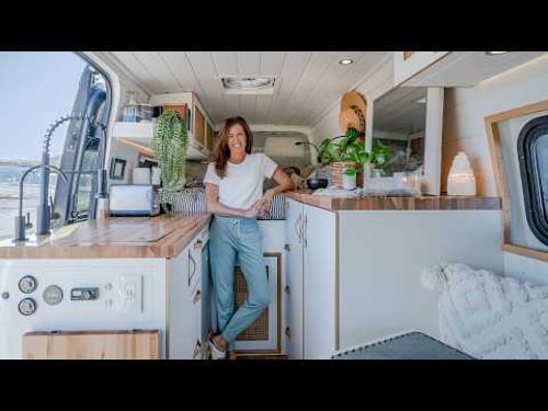 Living Alone in a Van as a Woman 50+ | Honest Tour + Daily Life