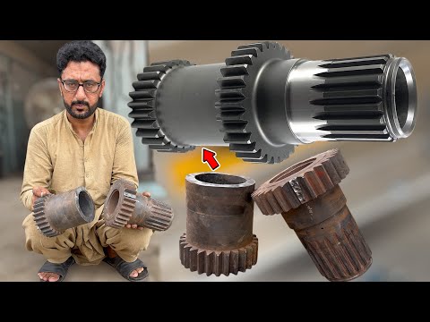Unstoppable Skills: Restoring a Caterpillar Gear to Handle Extreme Power!