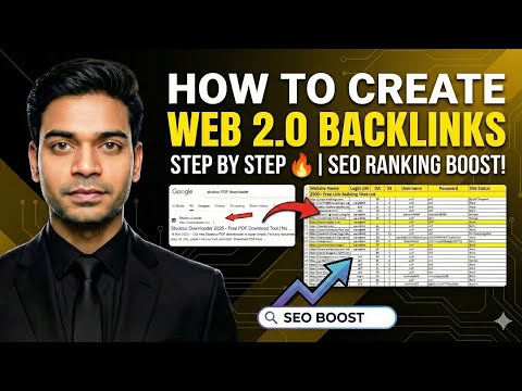 How to Create Web 2.0 Backlinks | Step by Step π₯ | SEO Ranking Boost !