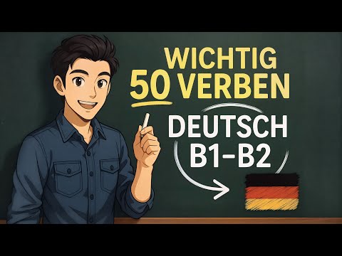 50 Verben, die du JETZT brauchst | B1 ➜ B2