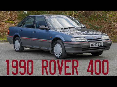 1990 Rover 414 SLi 'R8" goes for a Drive