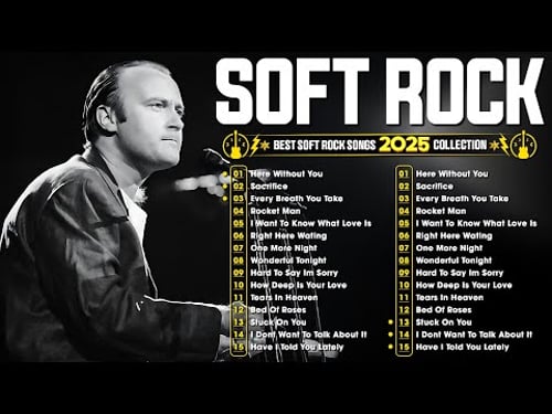 Most Old Beautiful Soft Rock Love Songs 💝 Phil Collins, Elton John, Eric Clapton, Chicago, Bee Gees