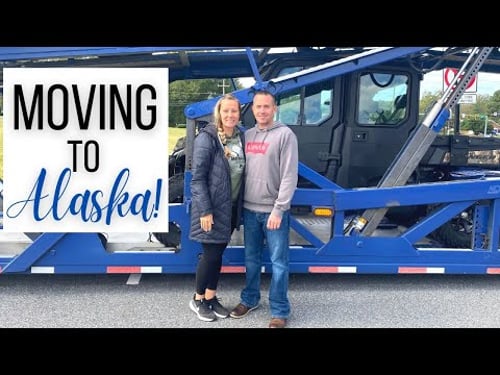 Moving to ALASKA!🤍|| Moving Day Vlog + Joe's Retirement Ceremony! || Shipping the Polaris & more!