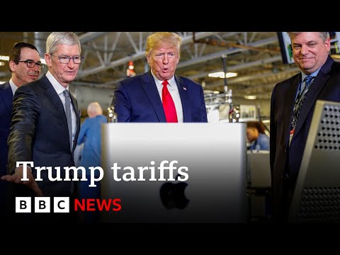 US President Trump threatens 50% tariffs on EU and 25% on iPhones | BBC News