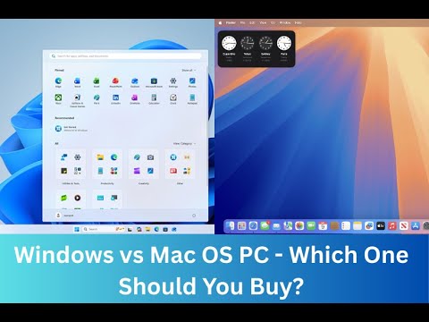 Windows vs Mac OS PC - Which One Is Better?