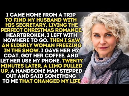 On A Frozen Bench, She Gave Her Jacket To A Old Woman — Not Knowing She Was A Billionaire...