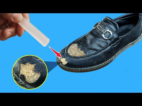 How To Repair Leather Shoes Fast! Secret Of A 60-Year-Old Shoemaker Revealed