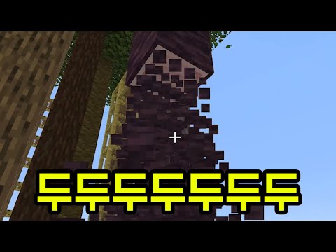 It's just a map where you dig up trees and sell them, so why is it fun??? (Minecraft)