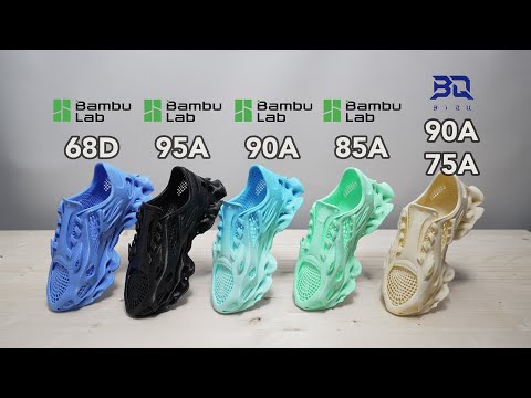How to print TPU with H2D (Which TPU is the best for footwear?)
