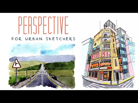 A Brief Guide to Perspective // Urban Sketching for Beginners