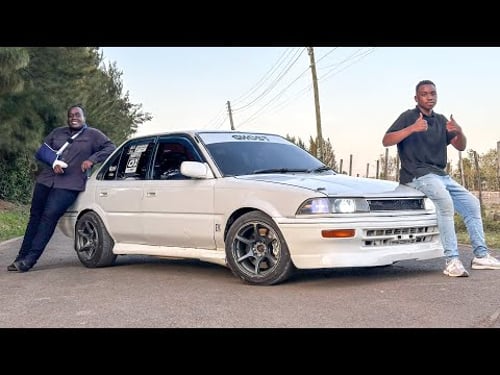 CRAZIEST 3SGTE Turbo Charged Toyota Corolla IN KENYA 🔥🔥 !!!