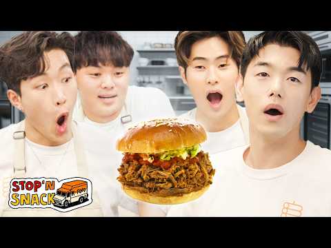 American High Schoolers try our Korean BBQ Rib Sandwiches for the FIRST TIME
