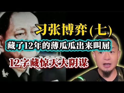 老王来了:雪藏12年的薄瓜瓜出来亮出3个声明,12个字藏惊天秘密,谁是背后黑手#老王来了# 薄瓜瓜#薄熙来#习近平#王立军#影帝