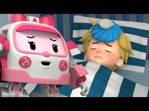 预防冬季感冒。│变形警车珀利安全篇动画合集│冬季安全特辑│儿童安全教育│儿童动画│变形警车珀利TV