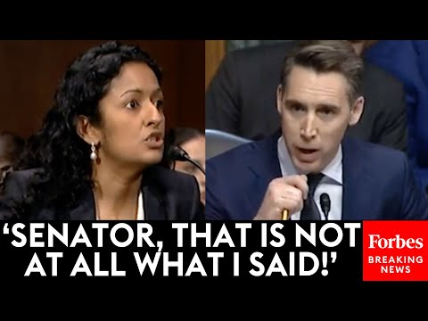 Josh Hawley Ruthlessly Grills Judicial Nominee About Her Work For Hedge Funds