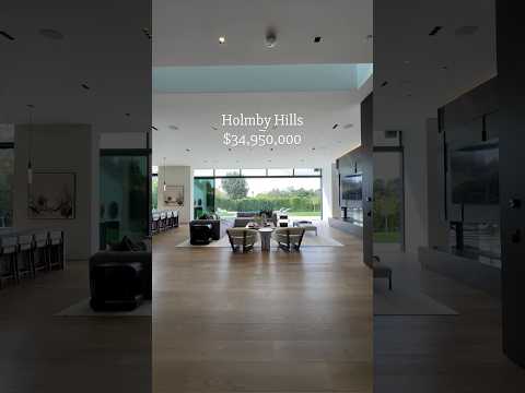 Modern Indoor-Outdoor Living in Holmby Hills’ Newest Estate #shorts