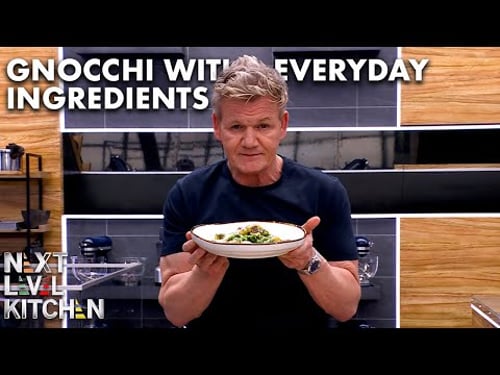 Gordon Ramsay’s Simple Gnocchi Using Everyday Ingredients