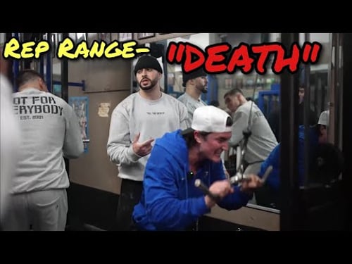 Jesse James West Trains at Diamond Gym