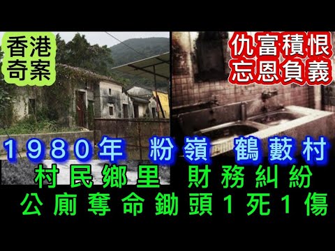 🆕🕵️香港奇案80年代 | 粉嶺鶴藪村 | 農民財務糾紛 | 公廁鋤頭奪命1死1傷 | 仇富積恨 | 忘恩負義•招報復 #懸疑 #懸案破解 #倫理 #奇案 #真人真事