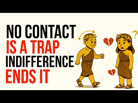THE SECRET OF NO CONTACT: Indifference Is the POWER That DESTROYS Their CONTROL | Stoicism